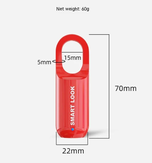 Smart Fingerprint Lock – Keyless Travel Padlock